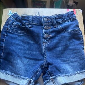 Stylish Blue Kids Denim Shorts-make an offer